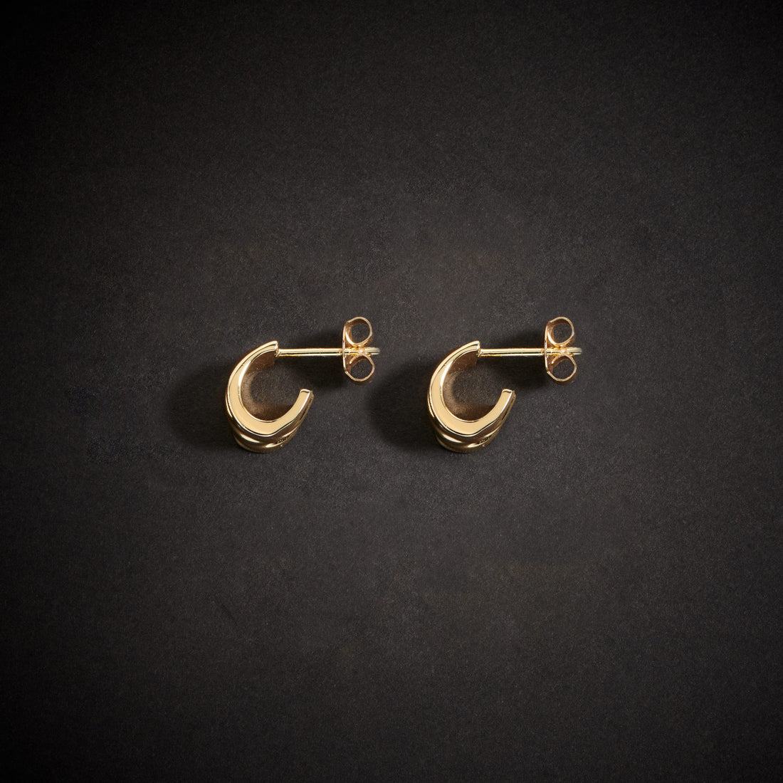 Minos Mini Hoop Earrings in Gold