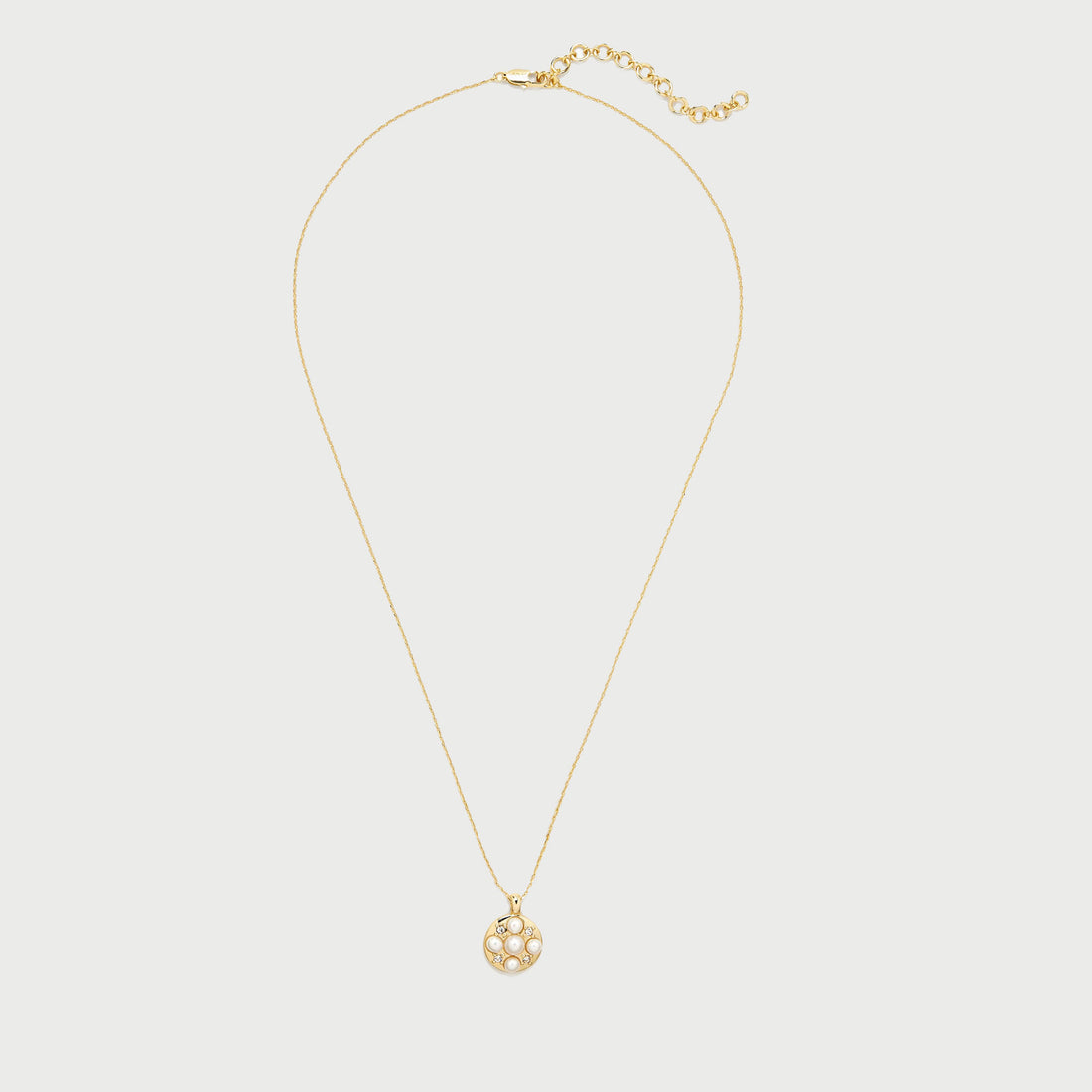 POTOSKA x YOJ Stan Pearl Mini Pendant Necklace in Gold