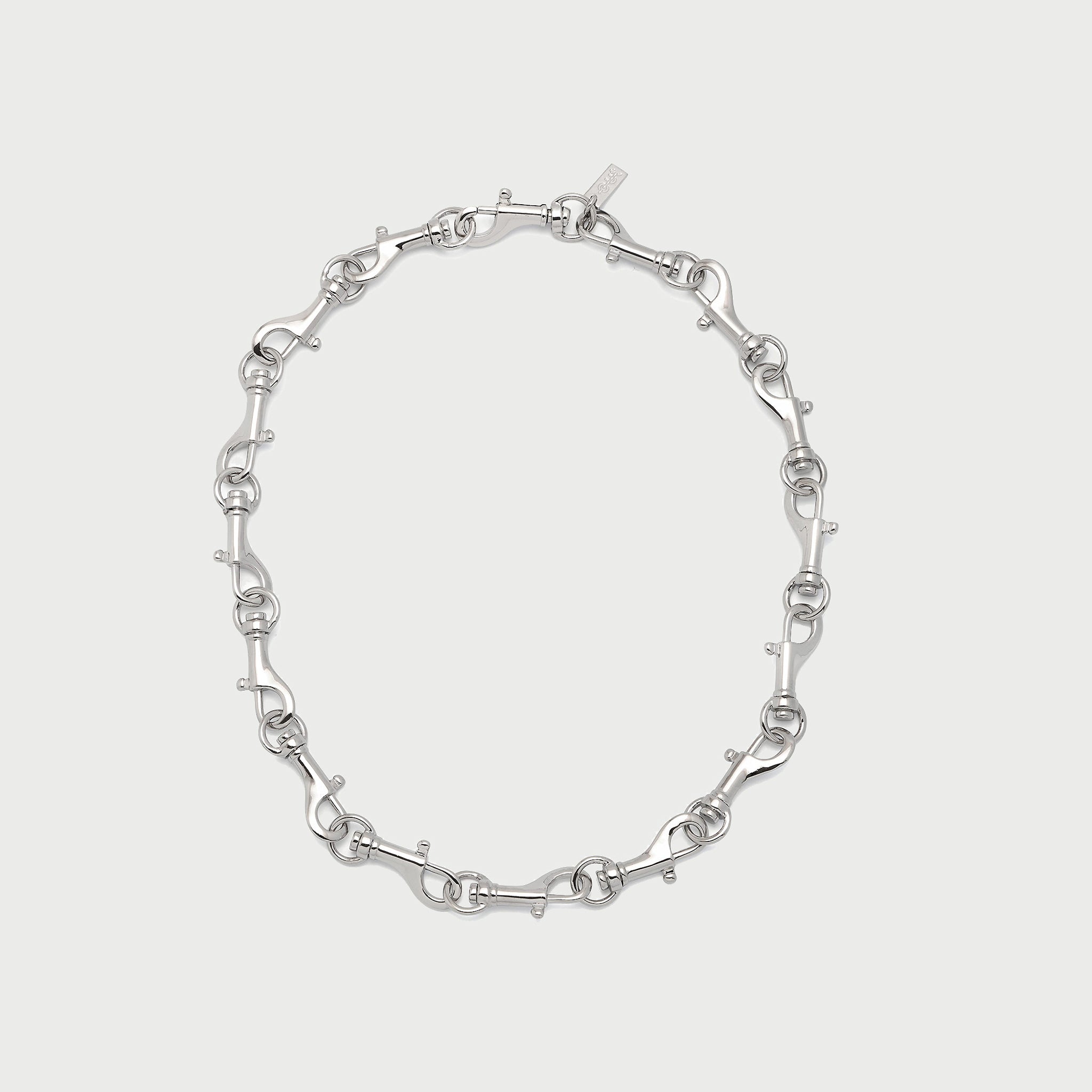 Infinity Necklace in Silver