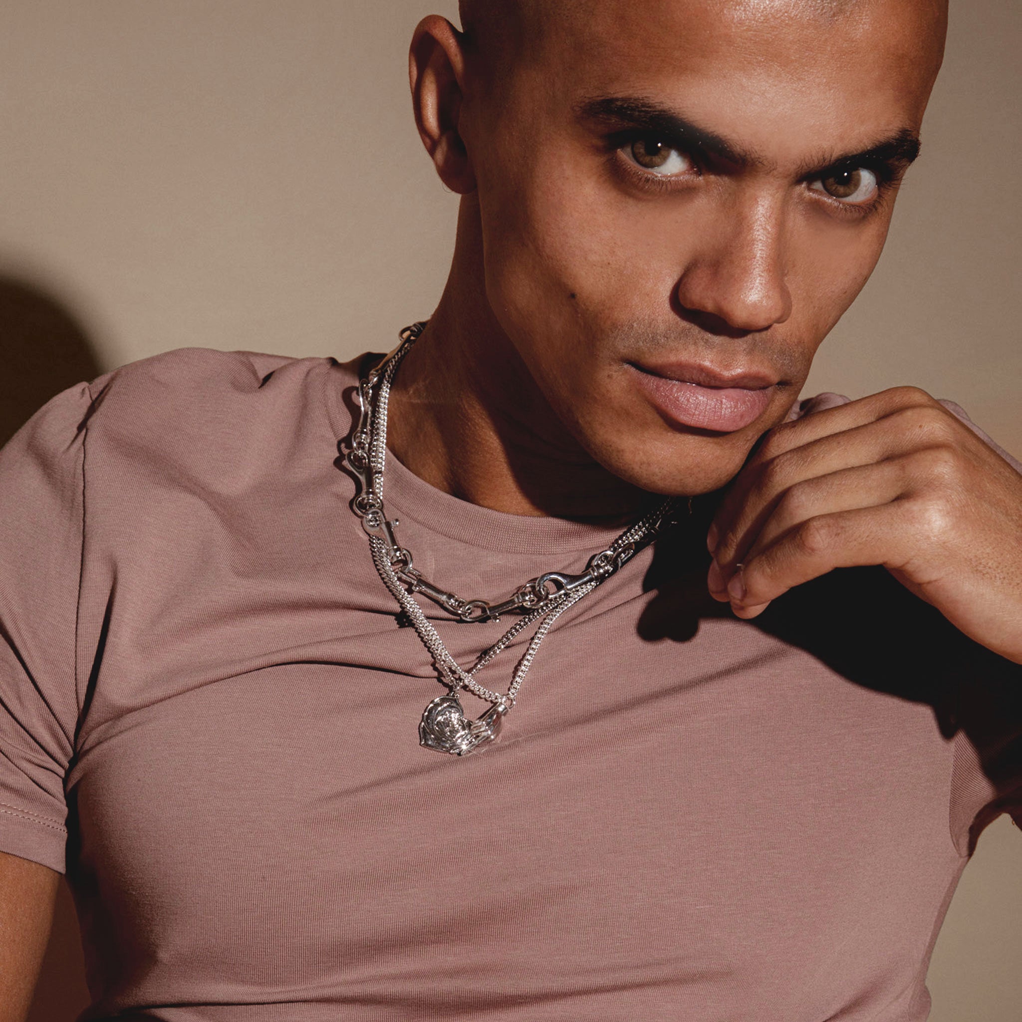 Infinity Necklace in Silver