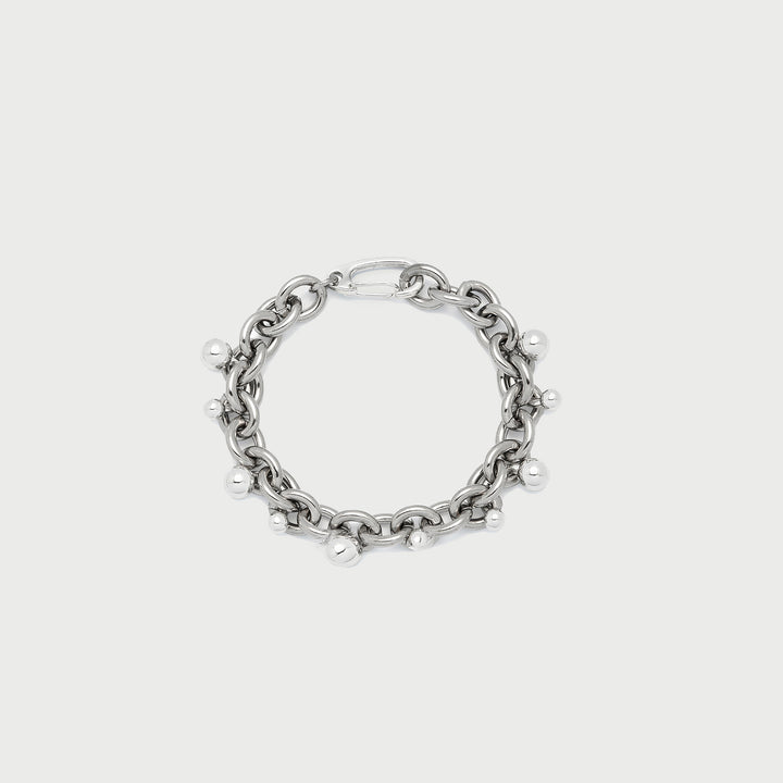 Pin Bracelet in Silver