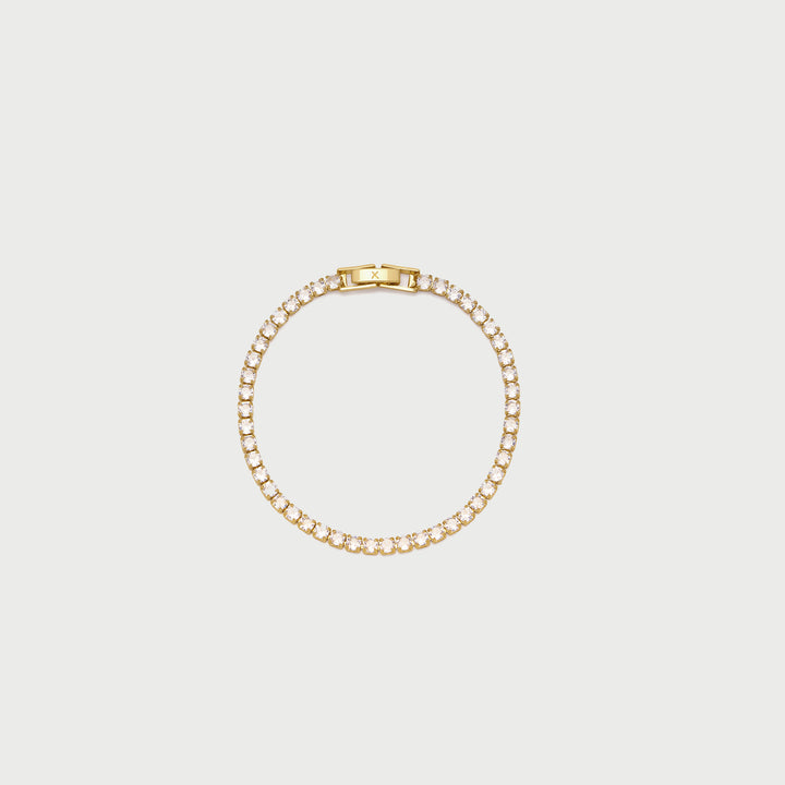 Tennis Bracelet in Gold