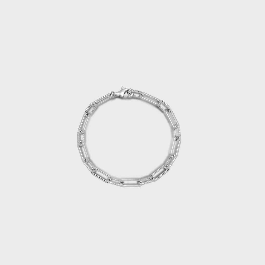 Oto Slim Chain Bracelet in Silver