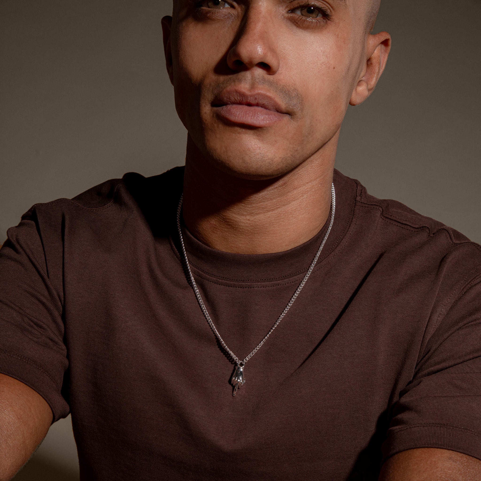 Attitude Necklace in Silver