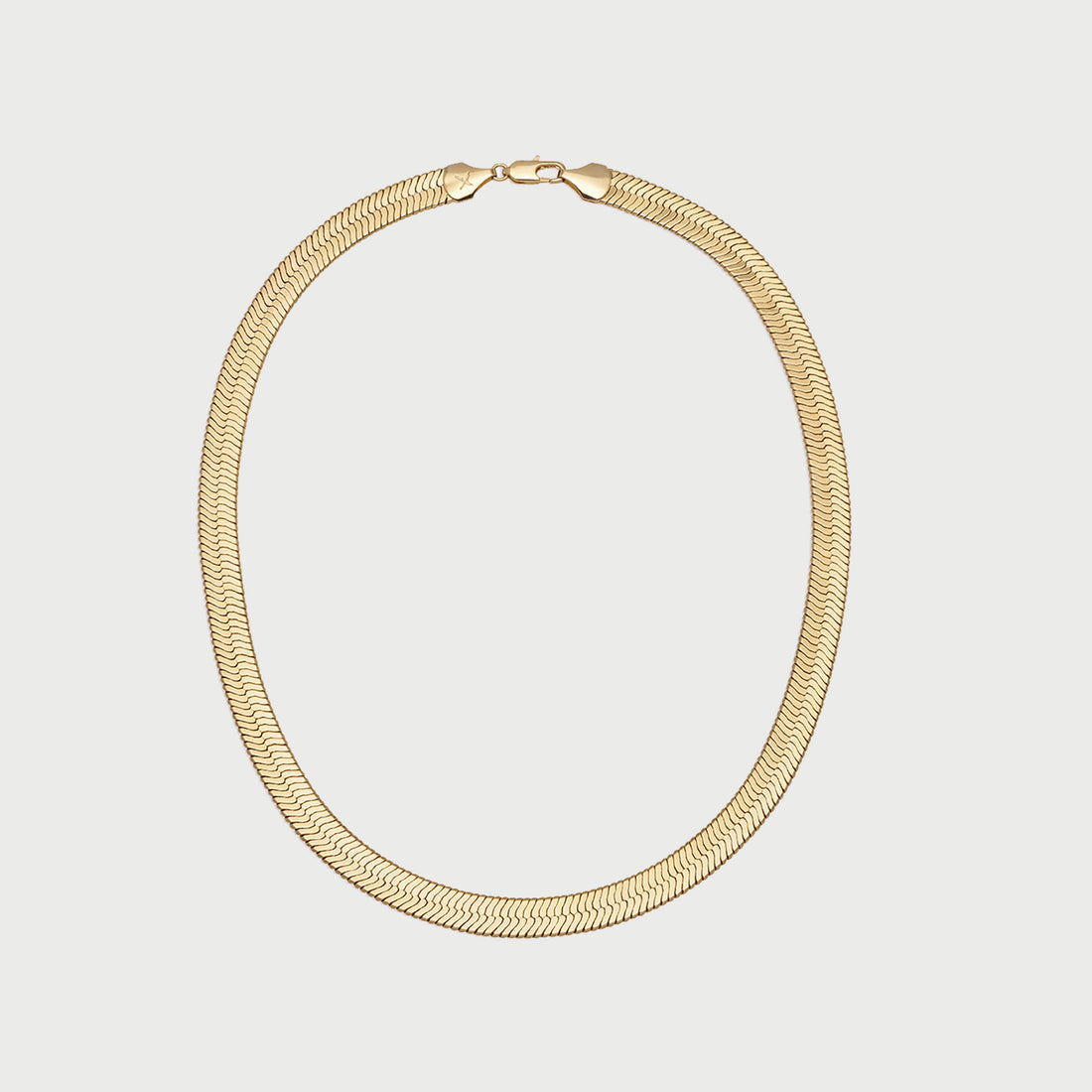 Jolie Grande Medium Snake Chain Necklace in Gold