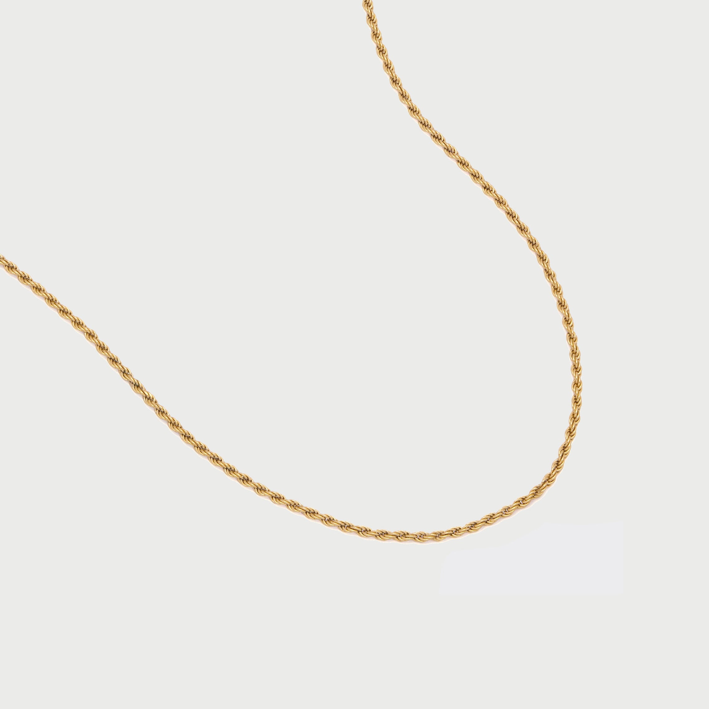 Rope Medium Necklace in Gold