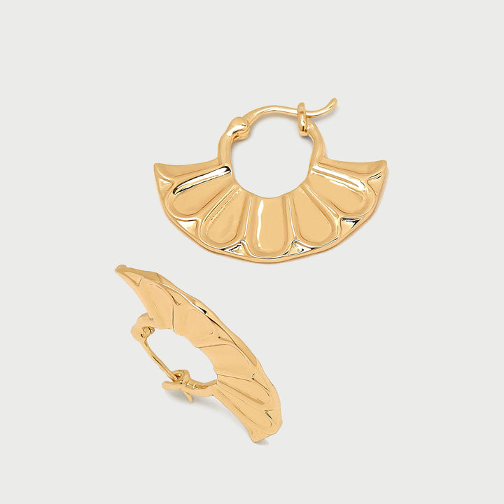 Tali Hoops in Gold