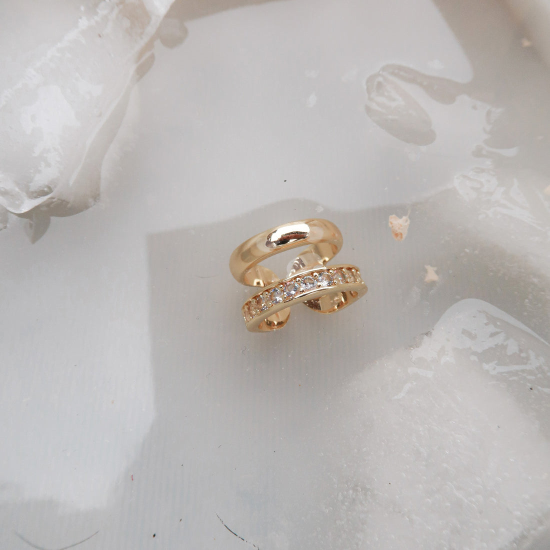 POTOSKA x YOJ Dante Pave Ring in Gold