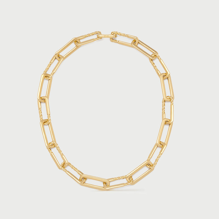 Oto Maxi Rope Chain Necklace in Gold