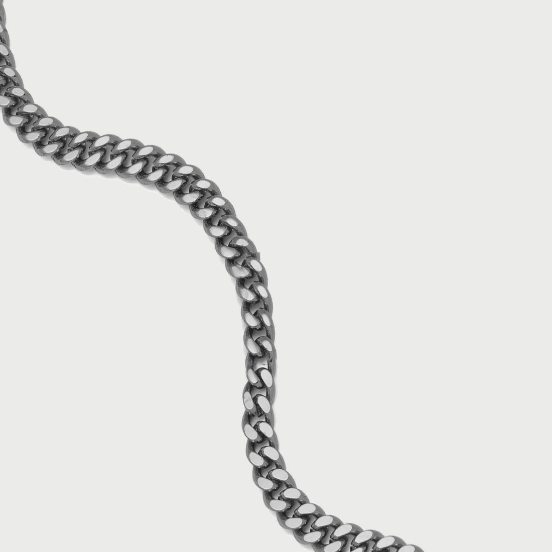 Stavero Maxi Necklace in Gunmetal