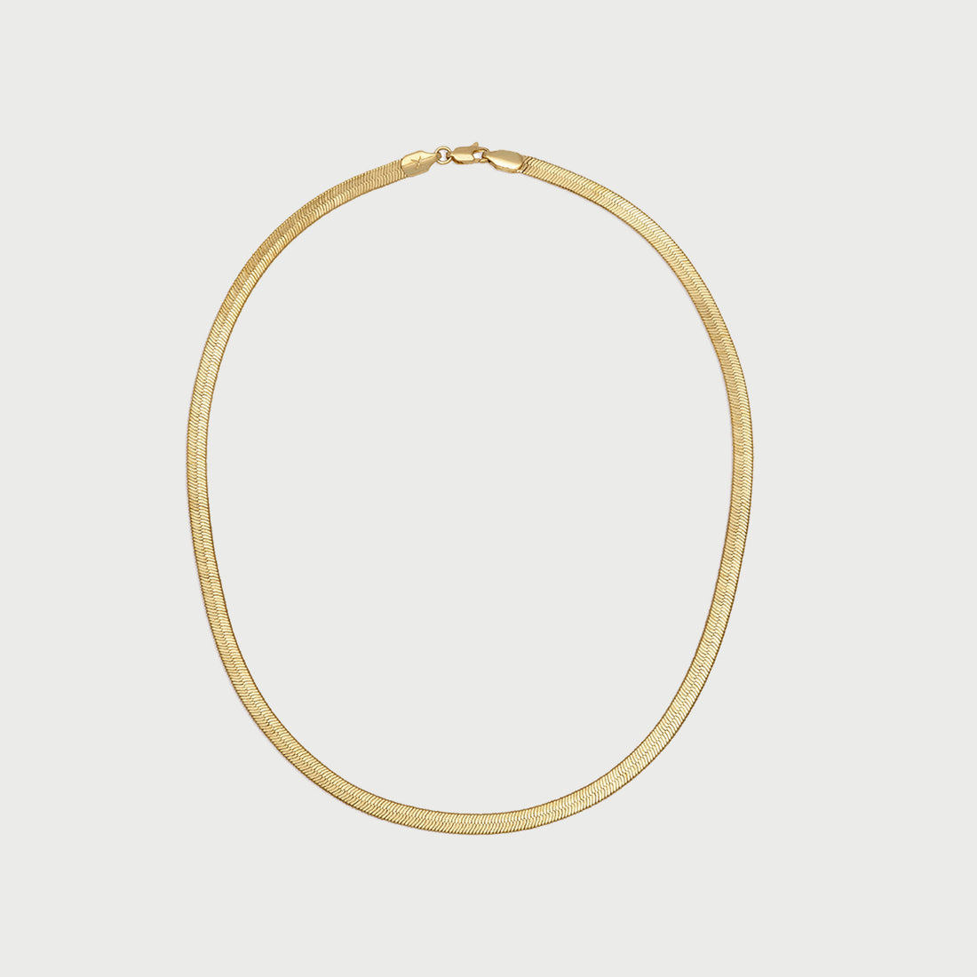 Jolie Petite Medium Snake Chain Necklace in Gold