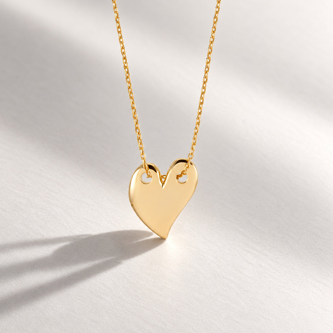 Loff Maxi Heart Necklace in Gold