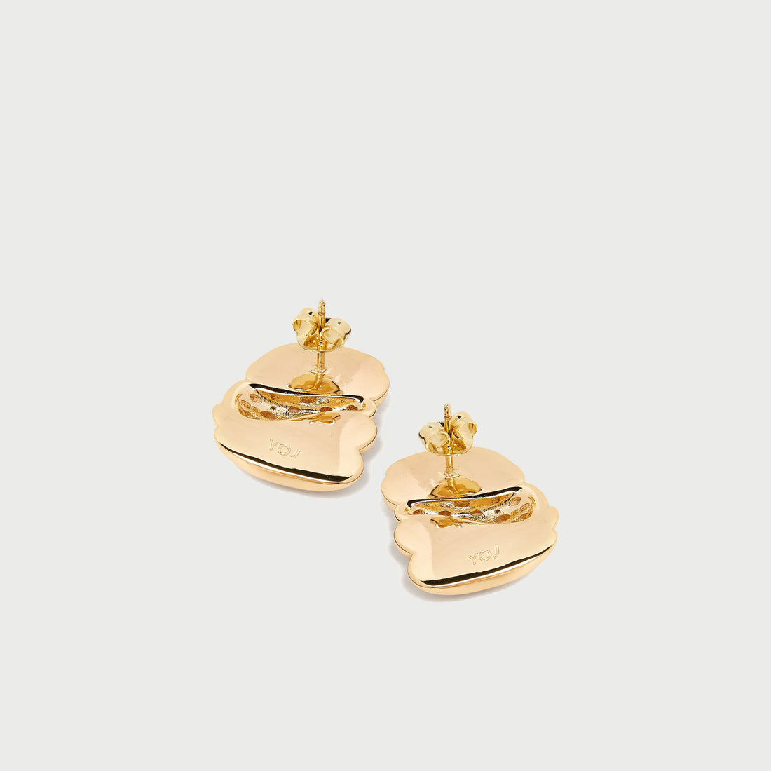 Sandy Pave Maxi Stud Earrings