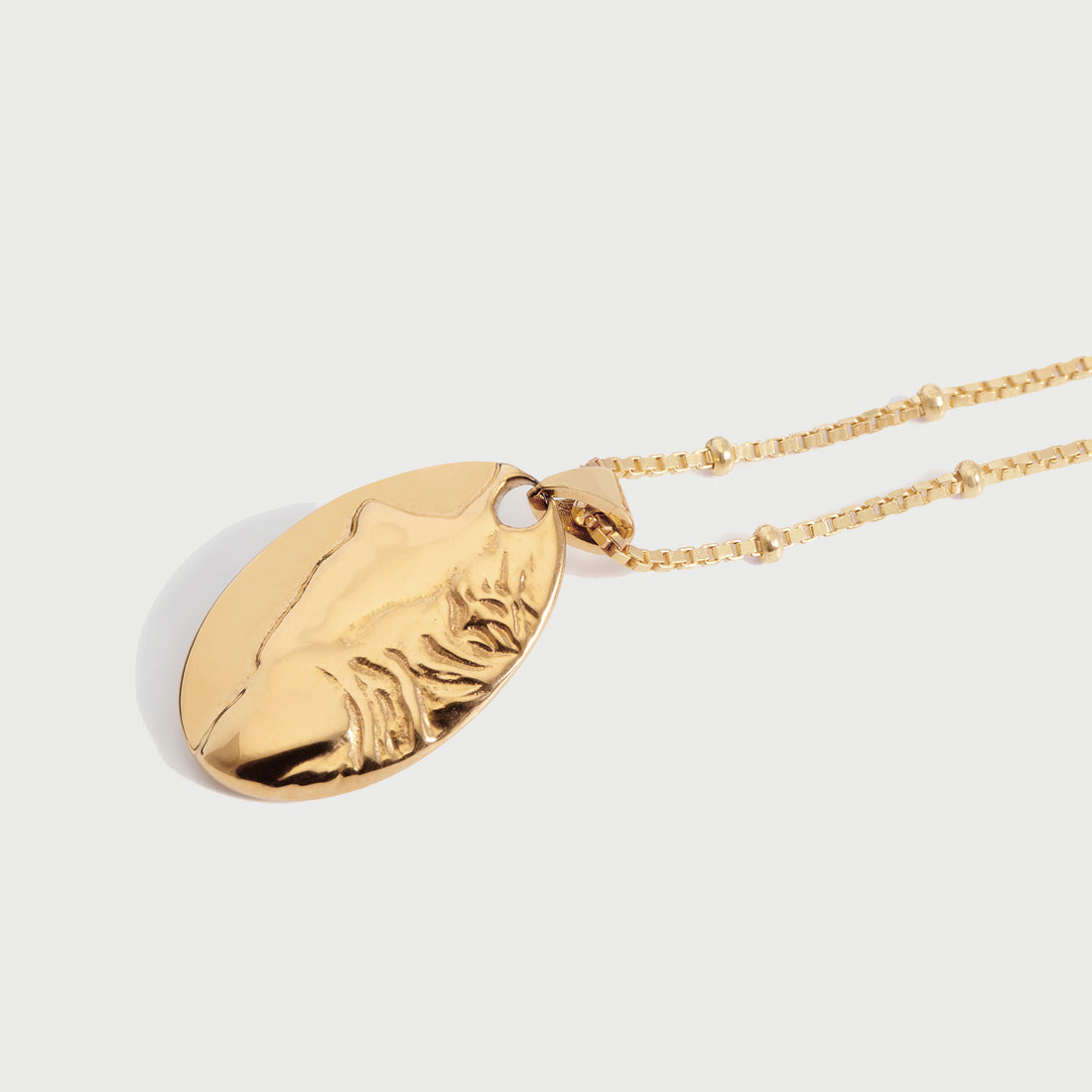 Fera Pendant Necklace in Gold