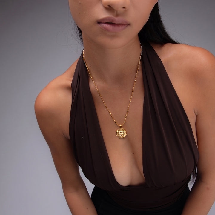 BISOU NECKLACE IN GOLD