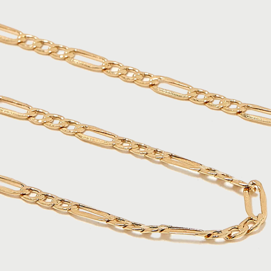 Figaro Midi Choker Necklace in Gold