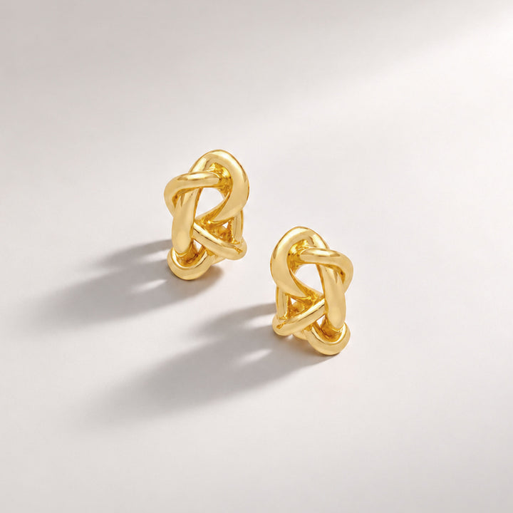 Kalno Maxi Stud Earrings in Gold