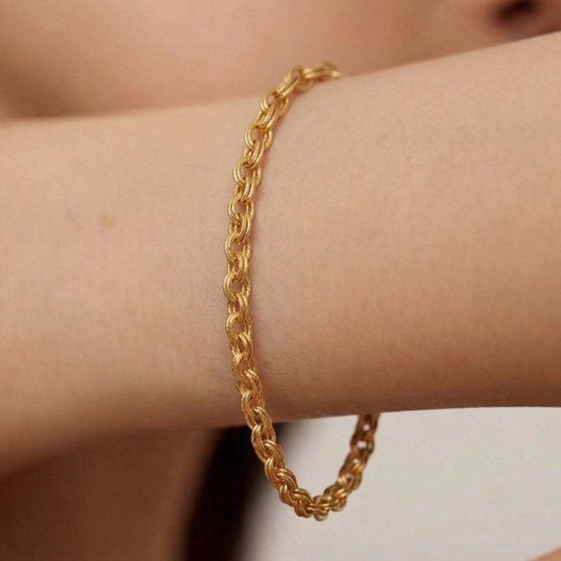 LINK BRACELET IN GOLD