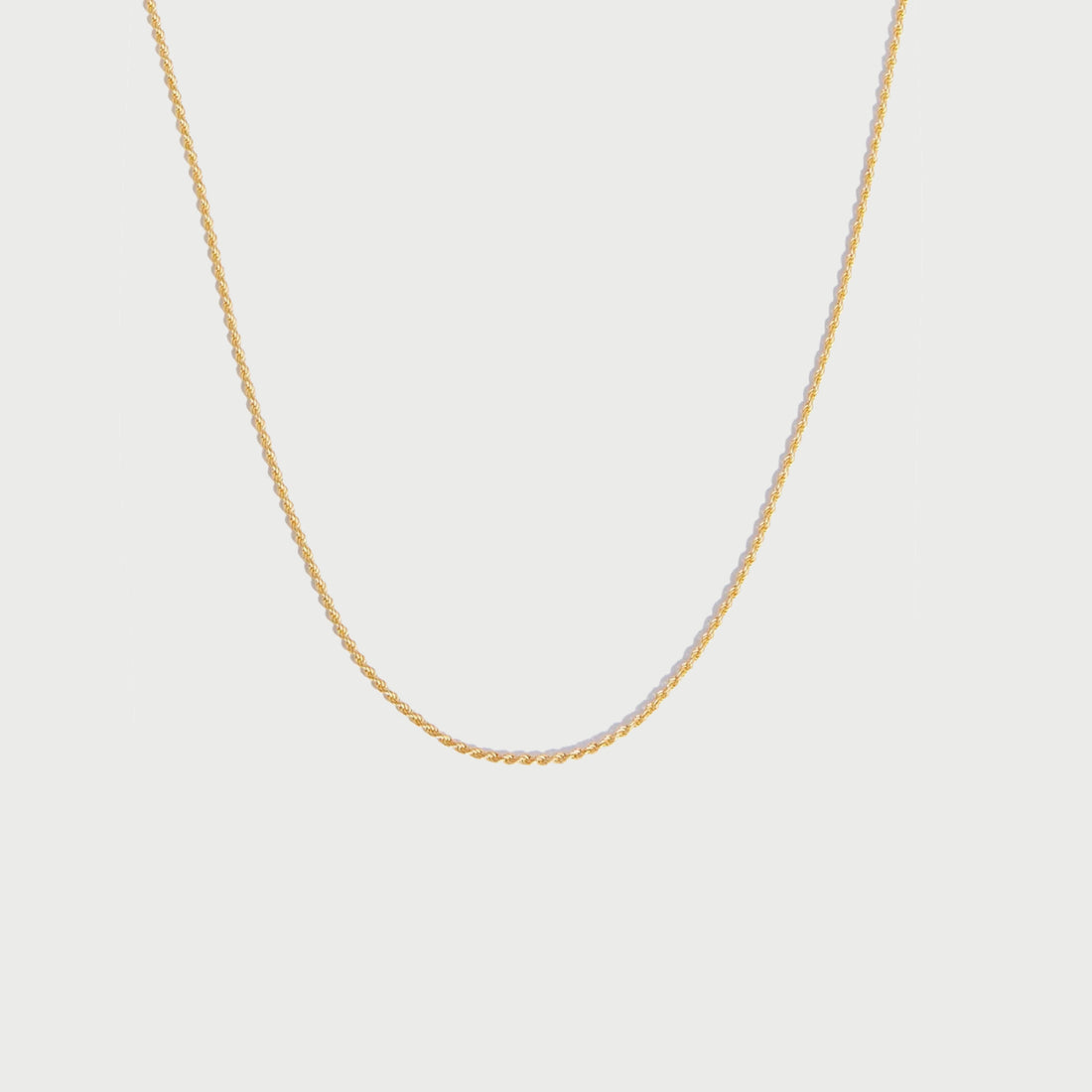 Rope Medium Necklace in Gold