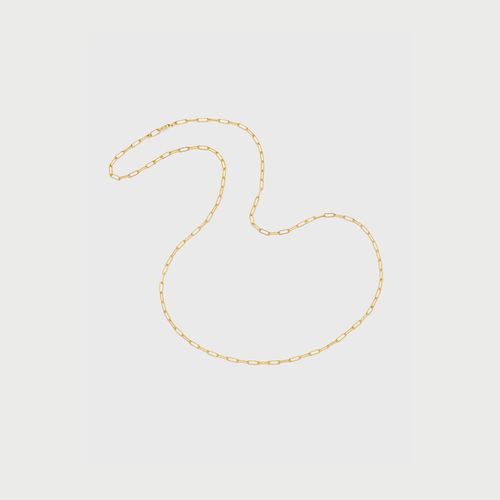 Mini Link Chain Short Necklace in Gold