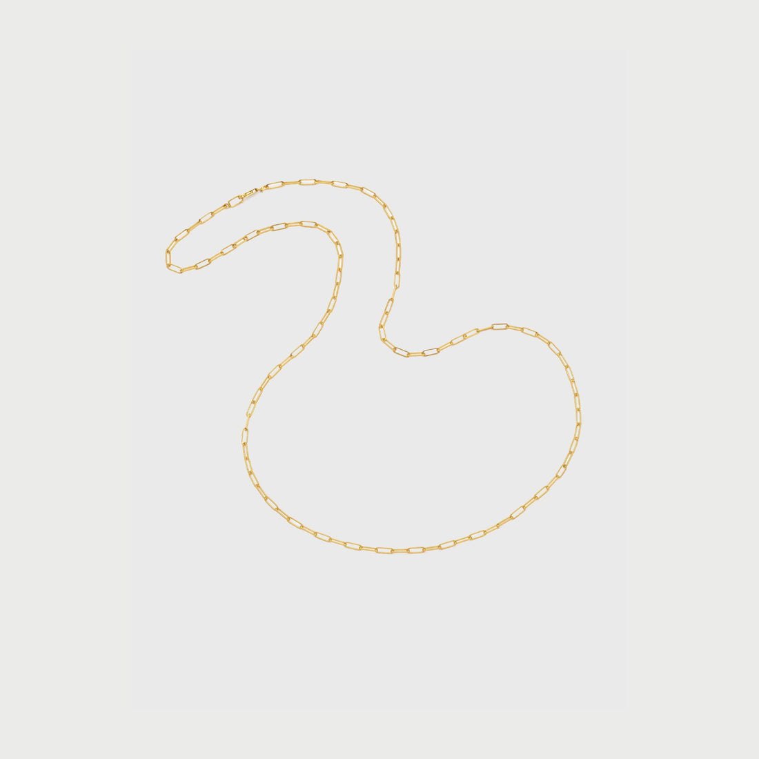 Mini Link Chain Short Necklace in Gold