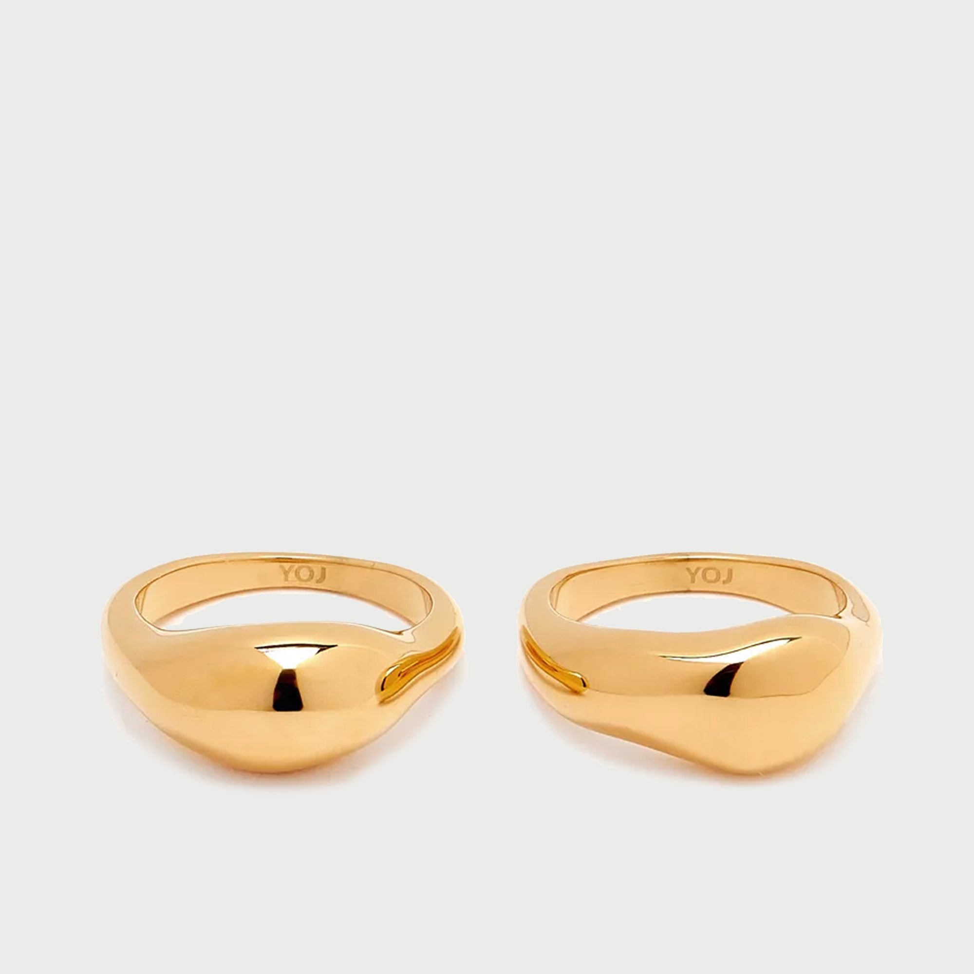 Ine Ring Set in Gold