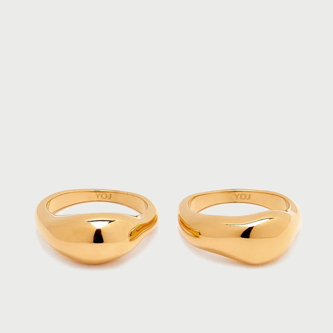 Ine Ring Set in Gold