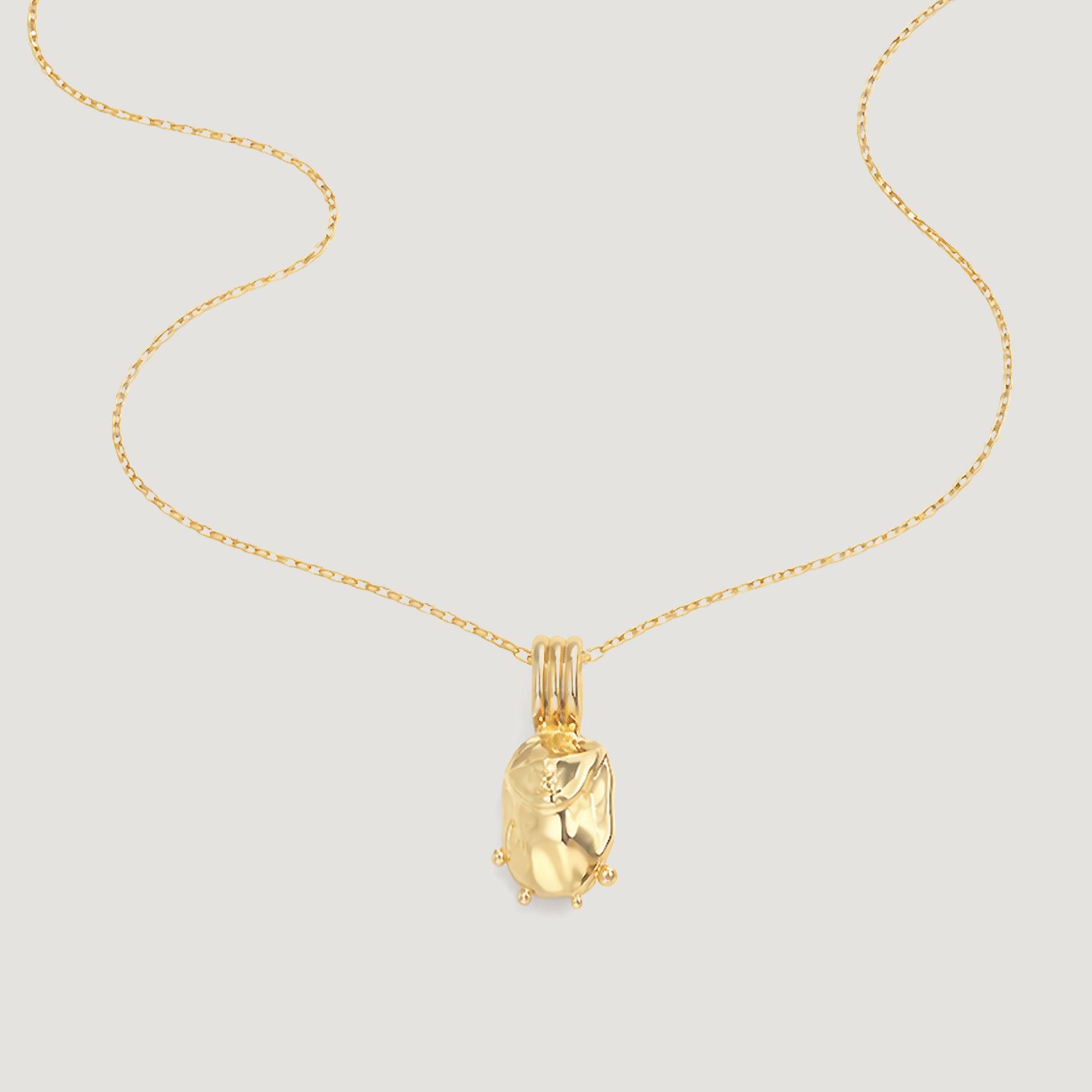 VALEYA GREEK NECKLACE IN GOLD
