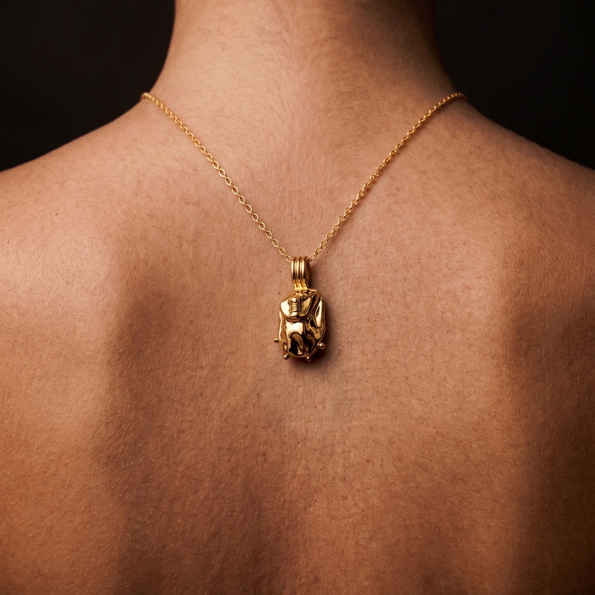 VALEYA GREEK NECKLACE IN GOLD