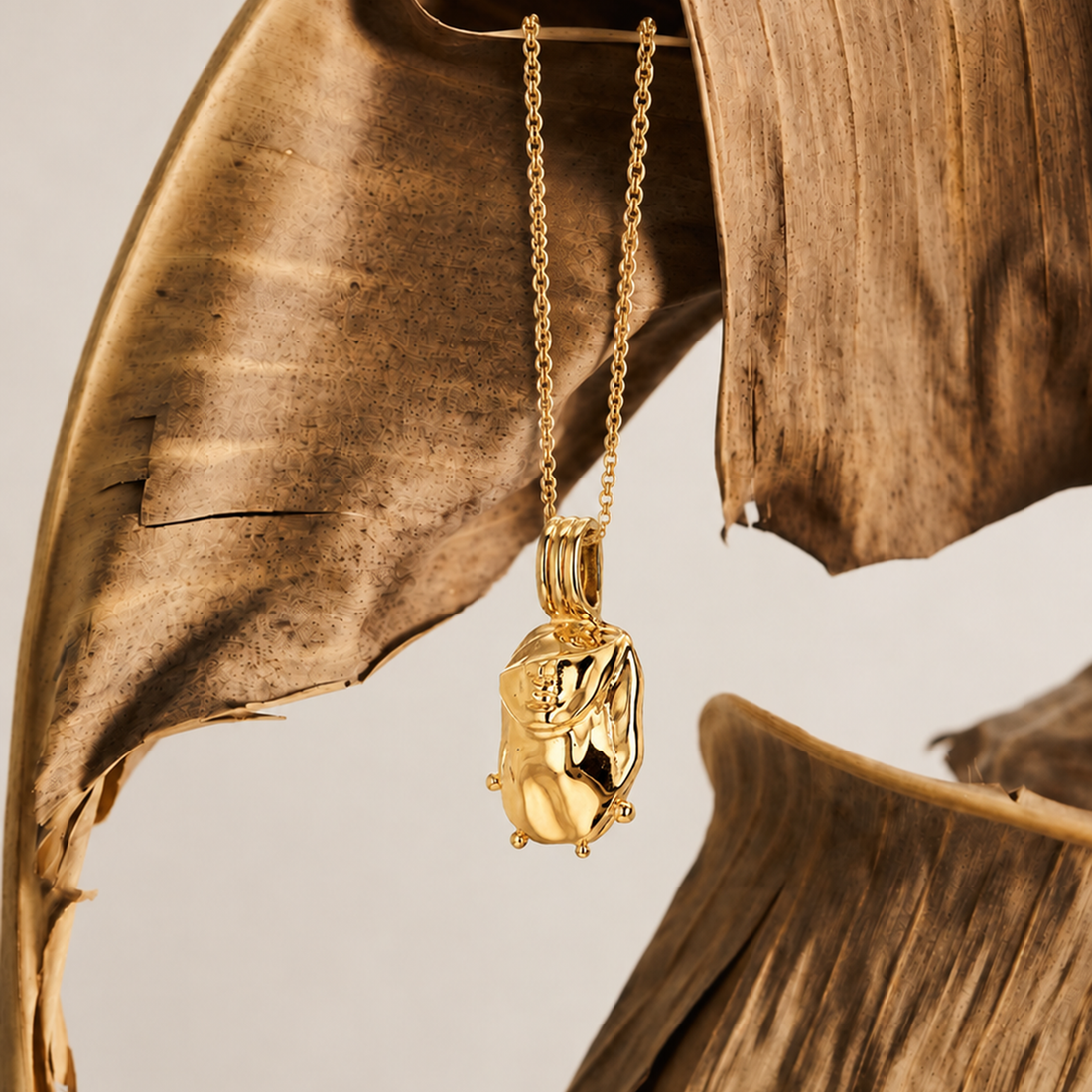 VALEYA GREEK NECKLACE IN GOLD