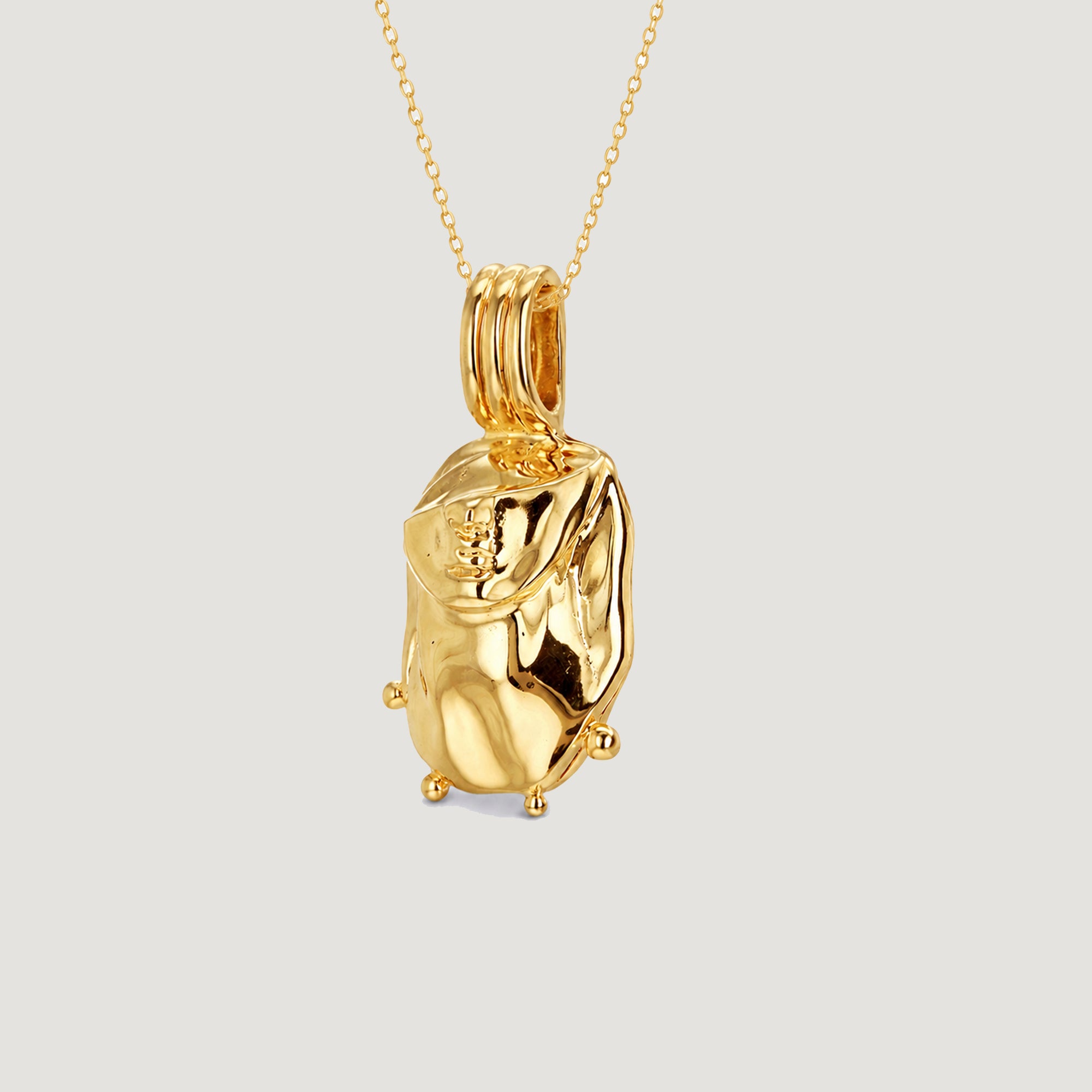 VALEYA GREEK NECKLACE IN GOLD