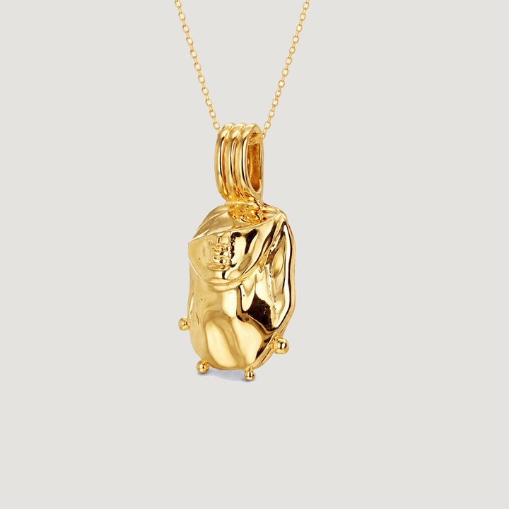 VALEYA GREEK NECKLACE IN GOLD