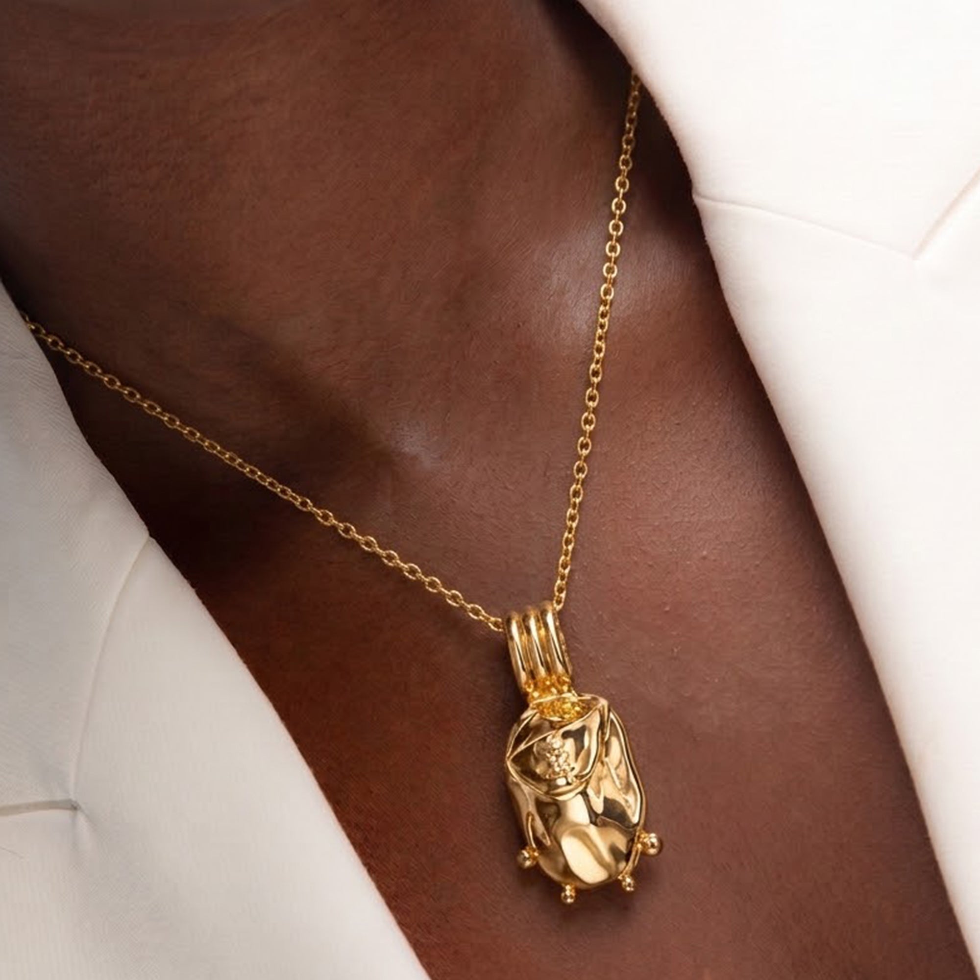 VALEYA GREEK NECKLACE IN GOLD