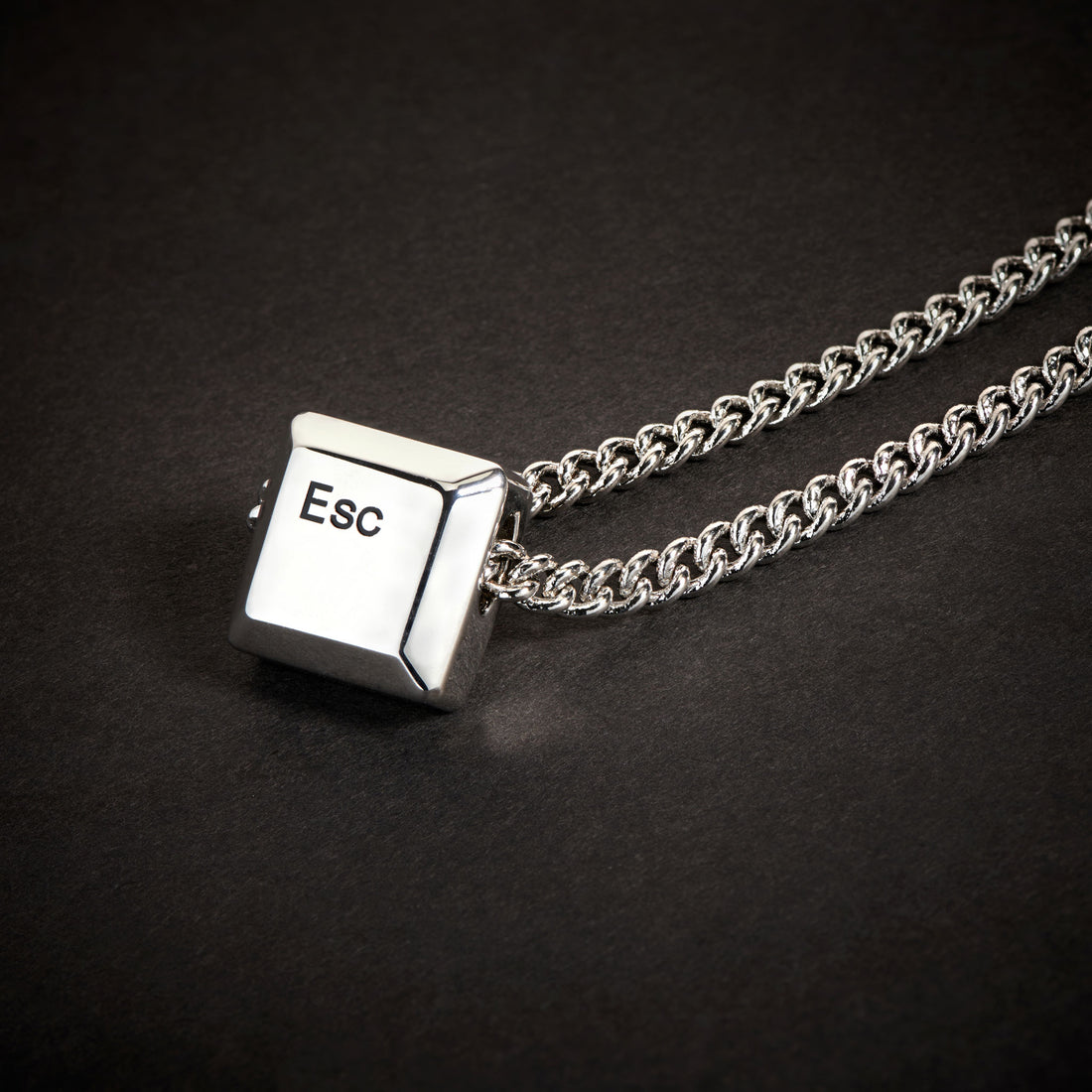 Esc Necklace in Silver