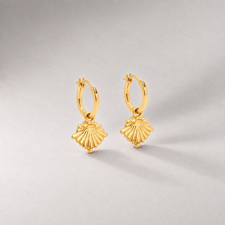 CONQUELA MIDI HOOPS IN GOLD