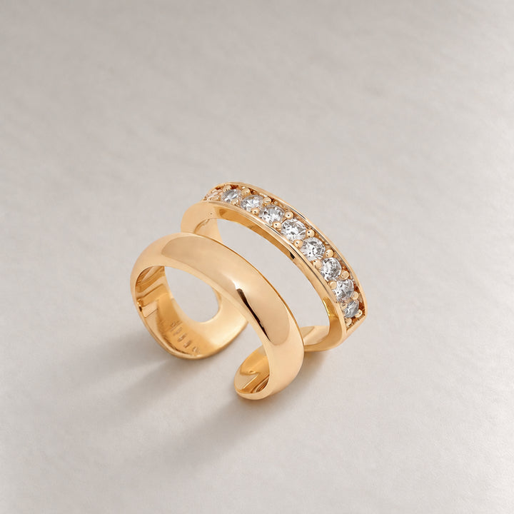 Dante Pave Ring in Gold