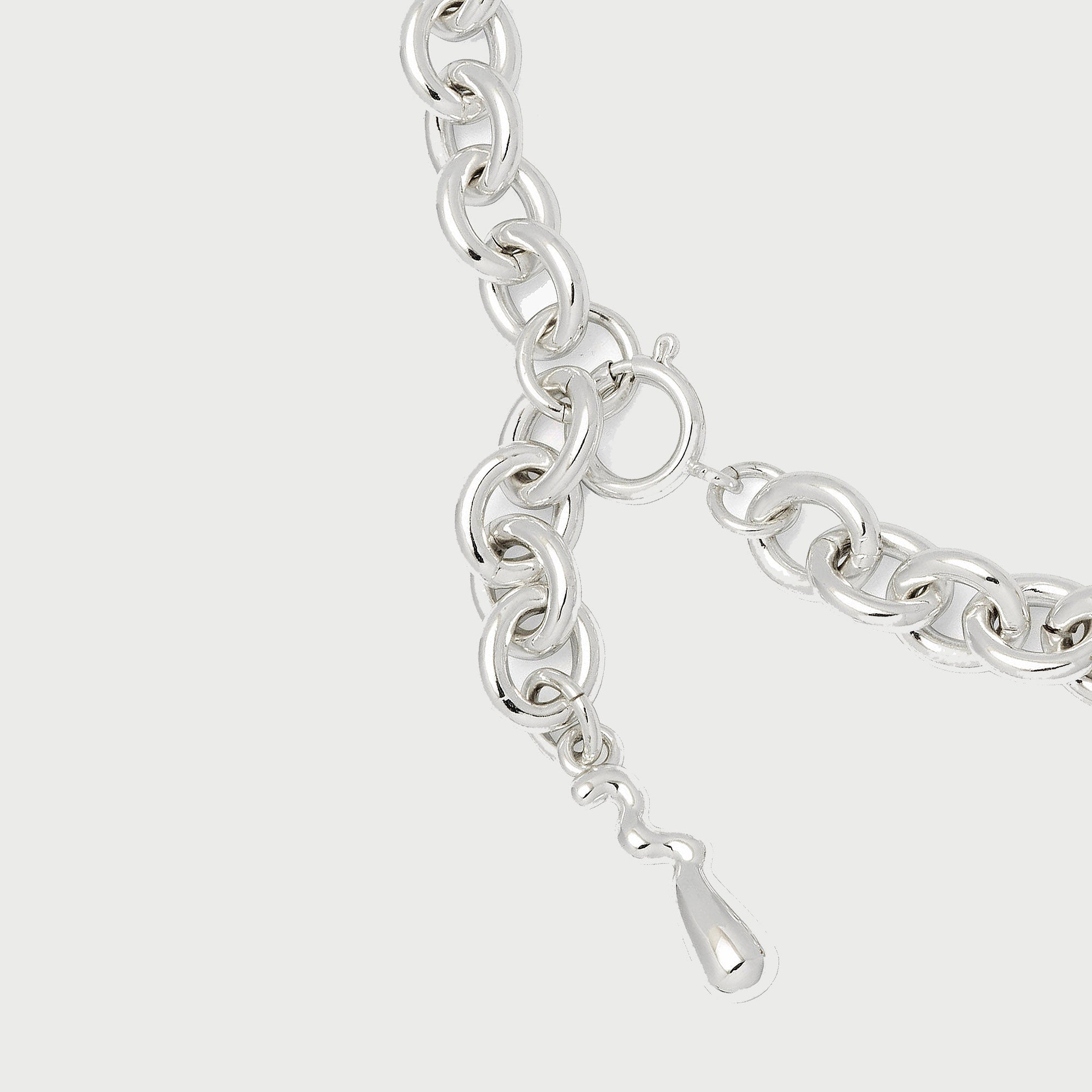 LOFF MIX METAL MAXI NECKALCE IN TWO TONE