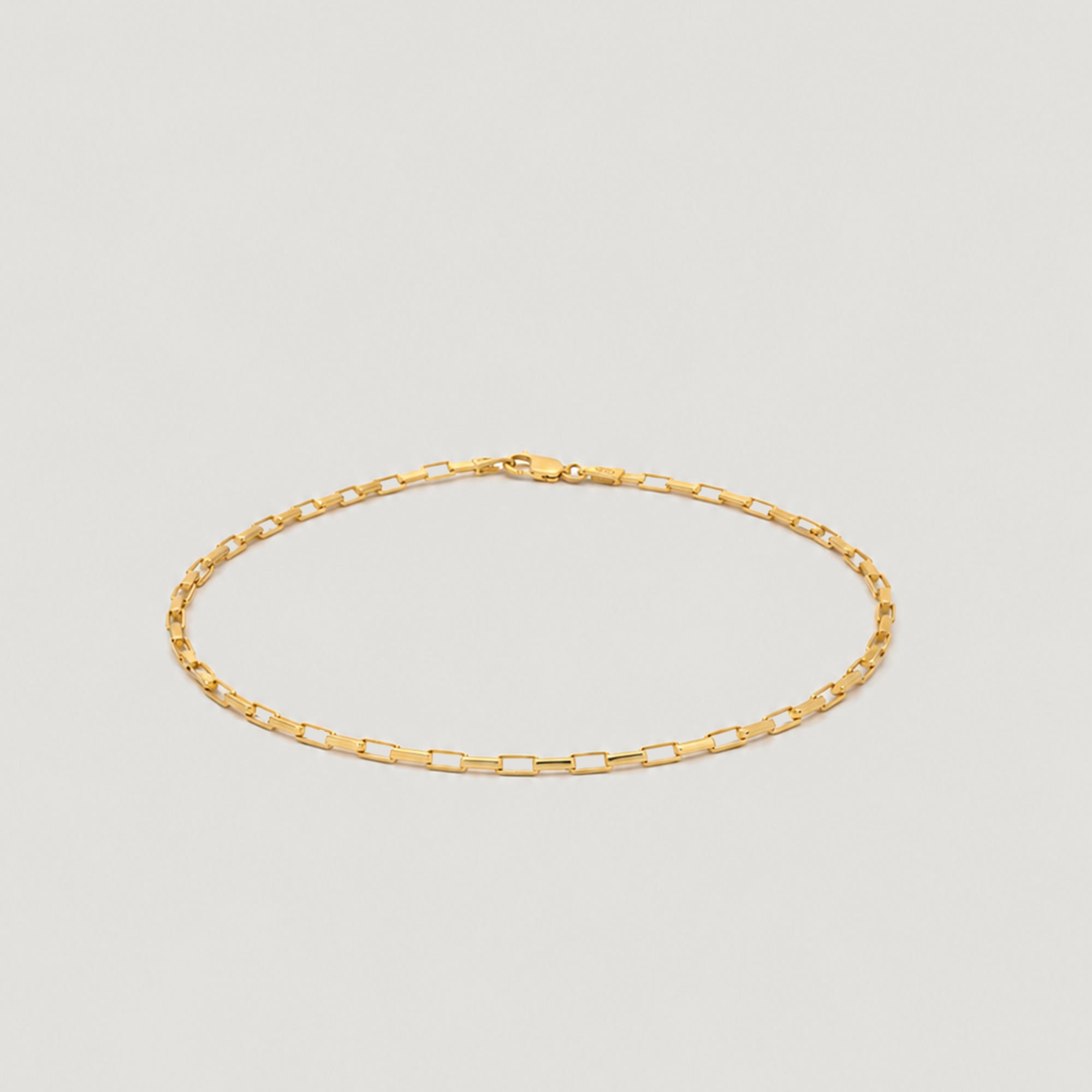 Link Anklet Bracelet in Gold by YOJ