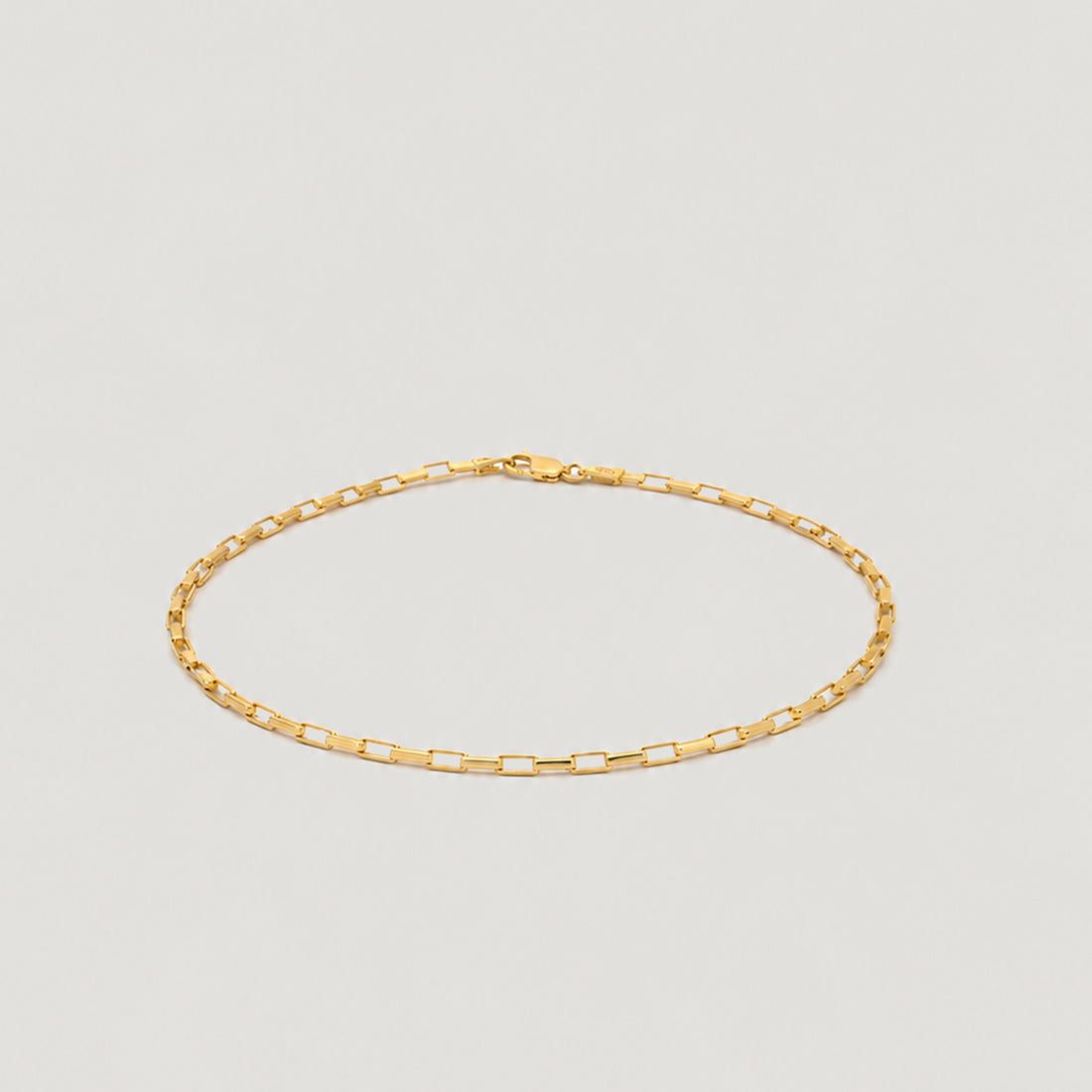 Link Anklet Bracelet in Gold by YOJ