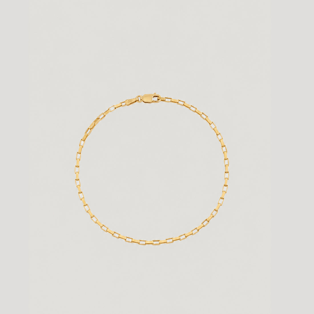 LINK ANKLET BRACELET IN GOLD