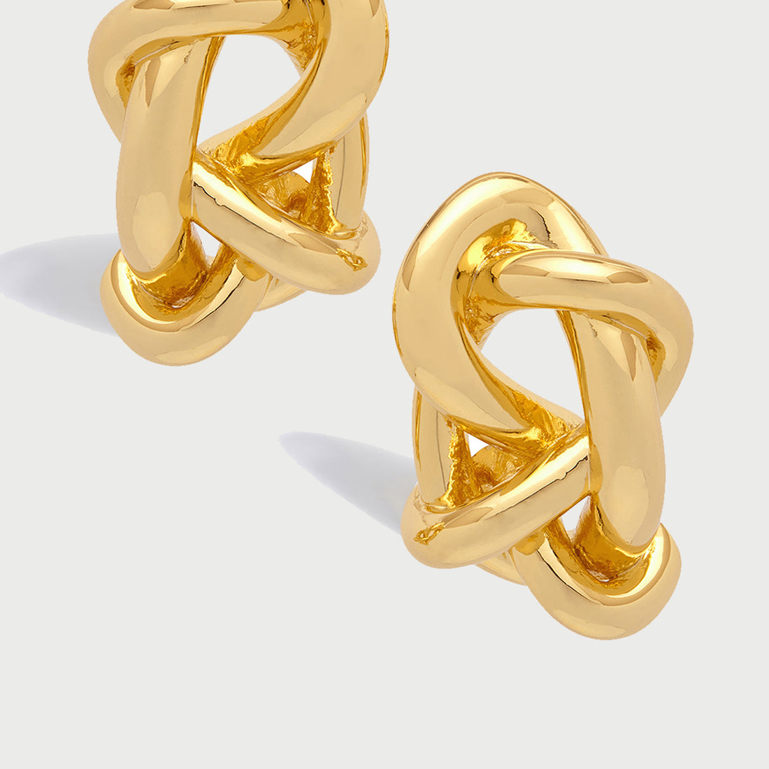 Kalno Maxi Stud Earrings in Gold