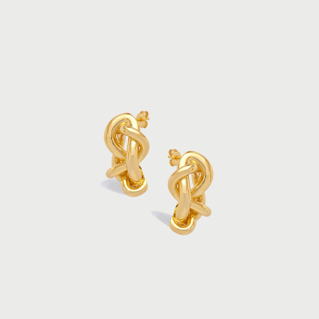 Kalno Maxi Stud Earrings in Gold