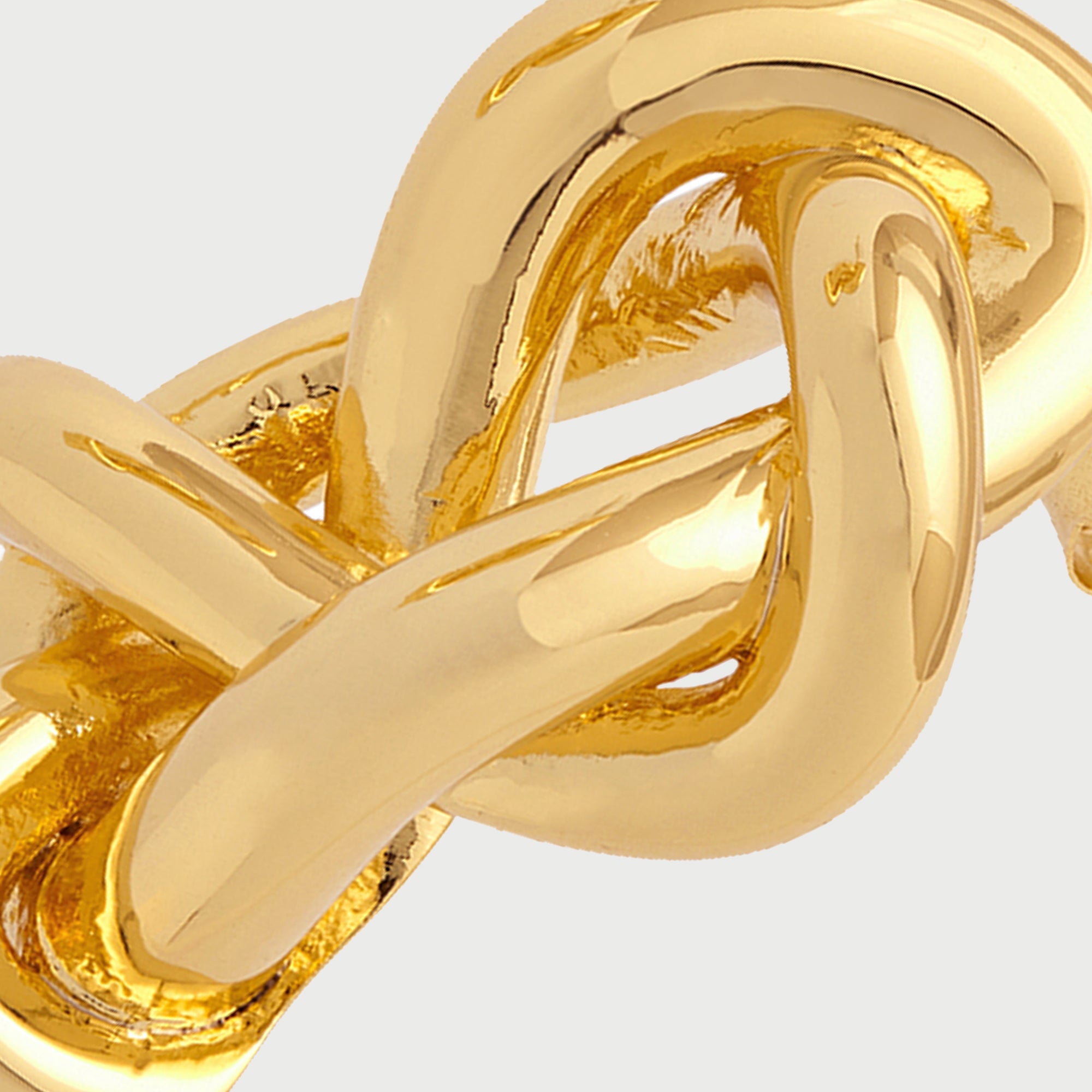 Kalno Maxi Stud Earrings in Gold