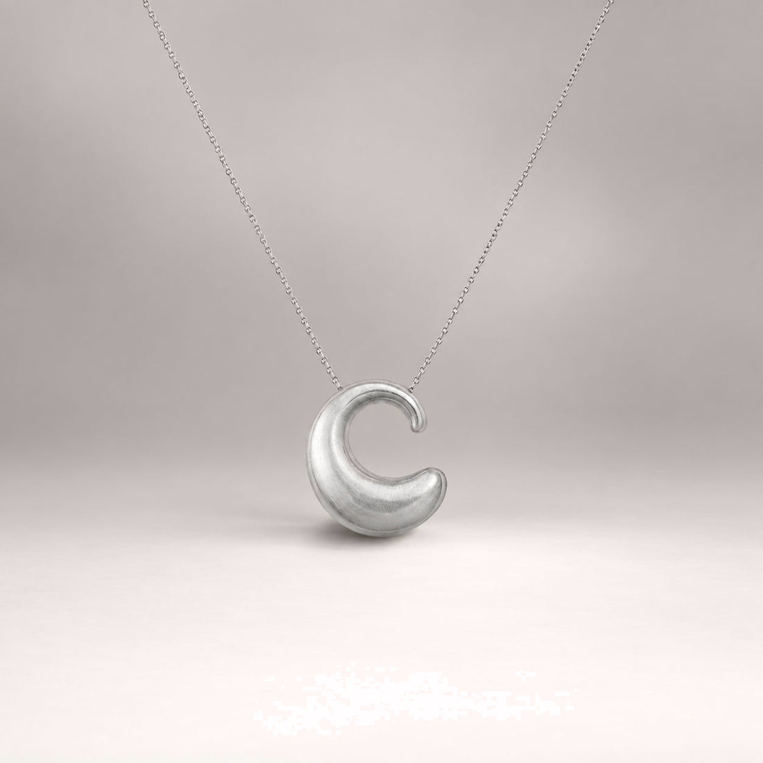 Astra Liquid Necklace in Silver