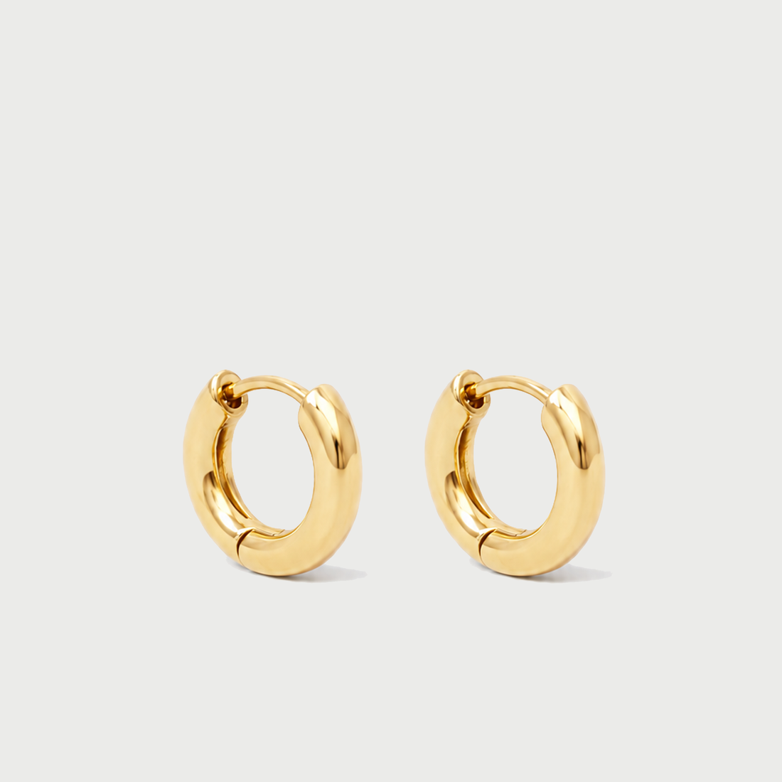 Palo Small Hoop Earrings in Gold