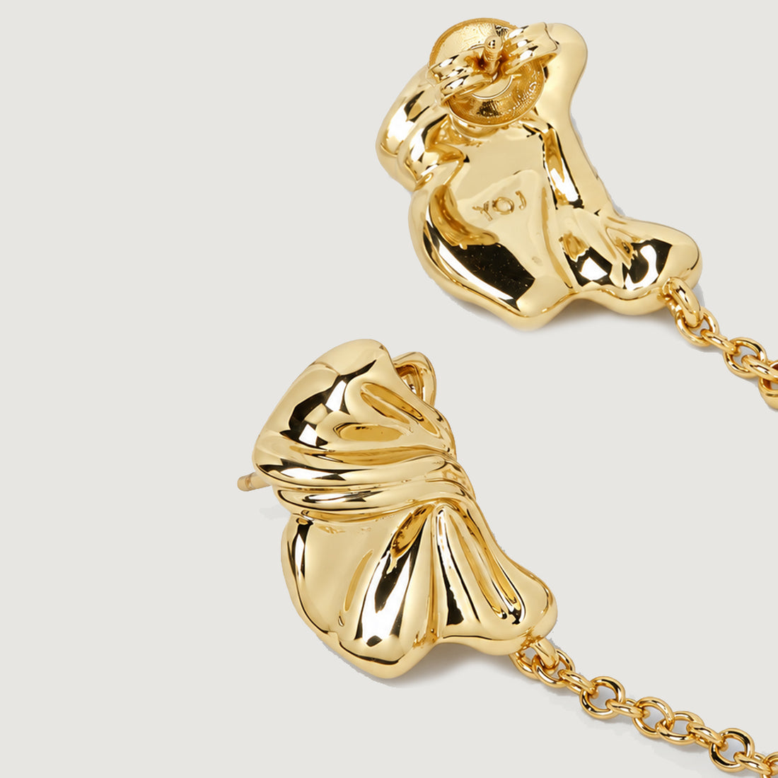 Falermo Mix & Match Drop Earrings In Gold & Pearl