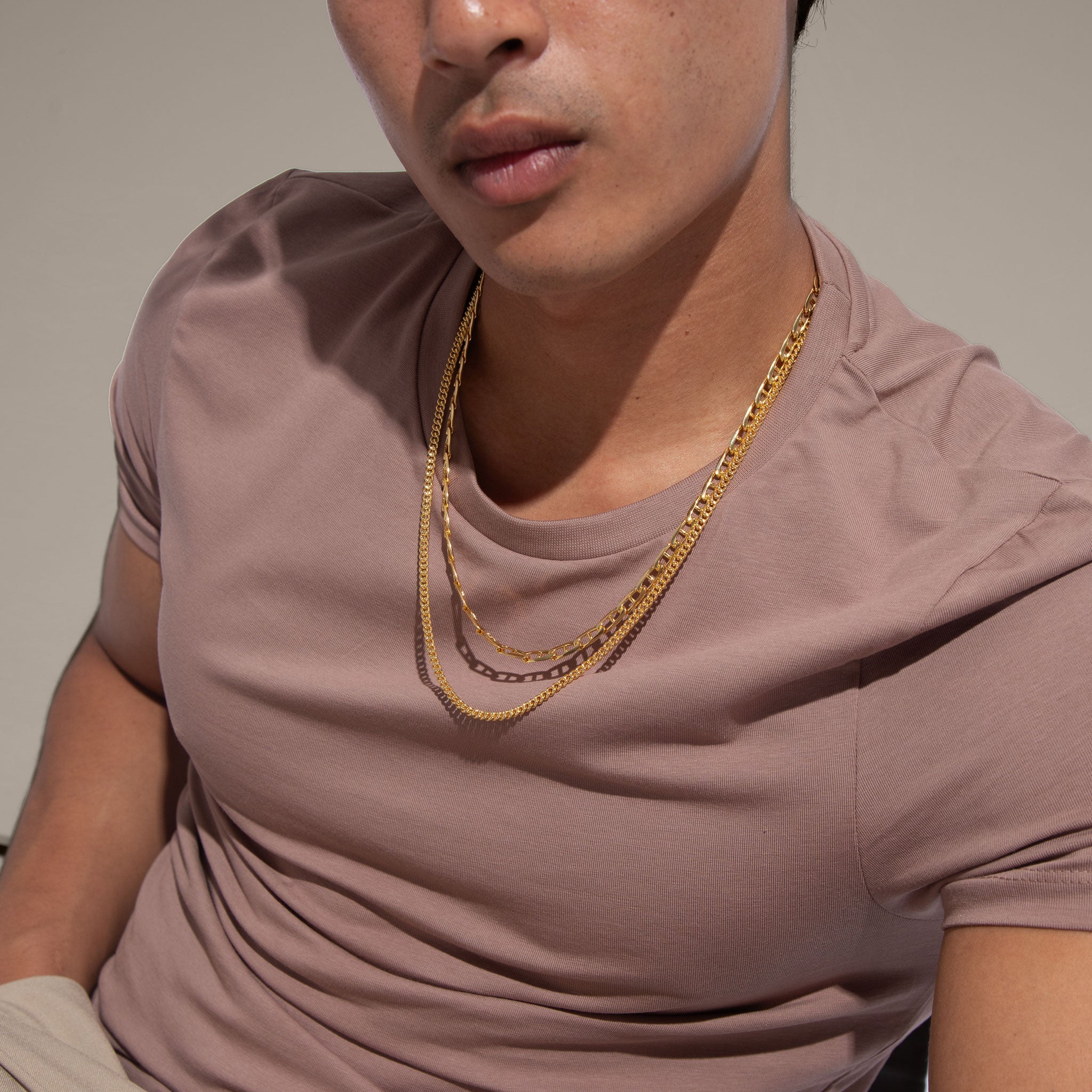 Curb Chain Necklace in Gold – YOJ
