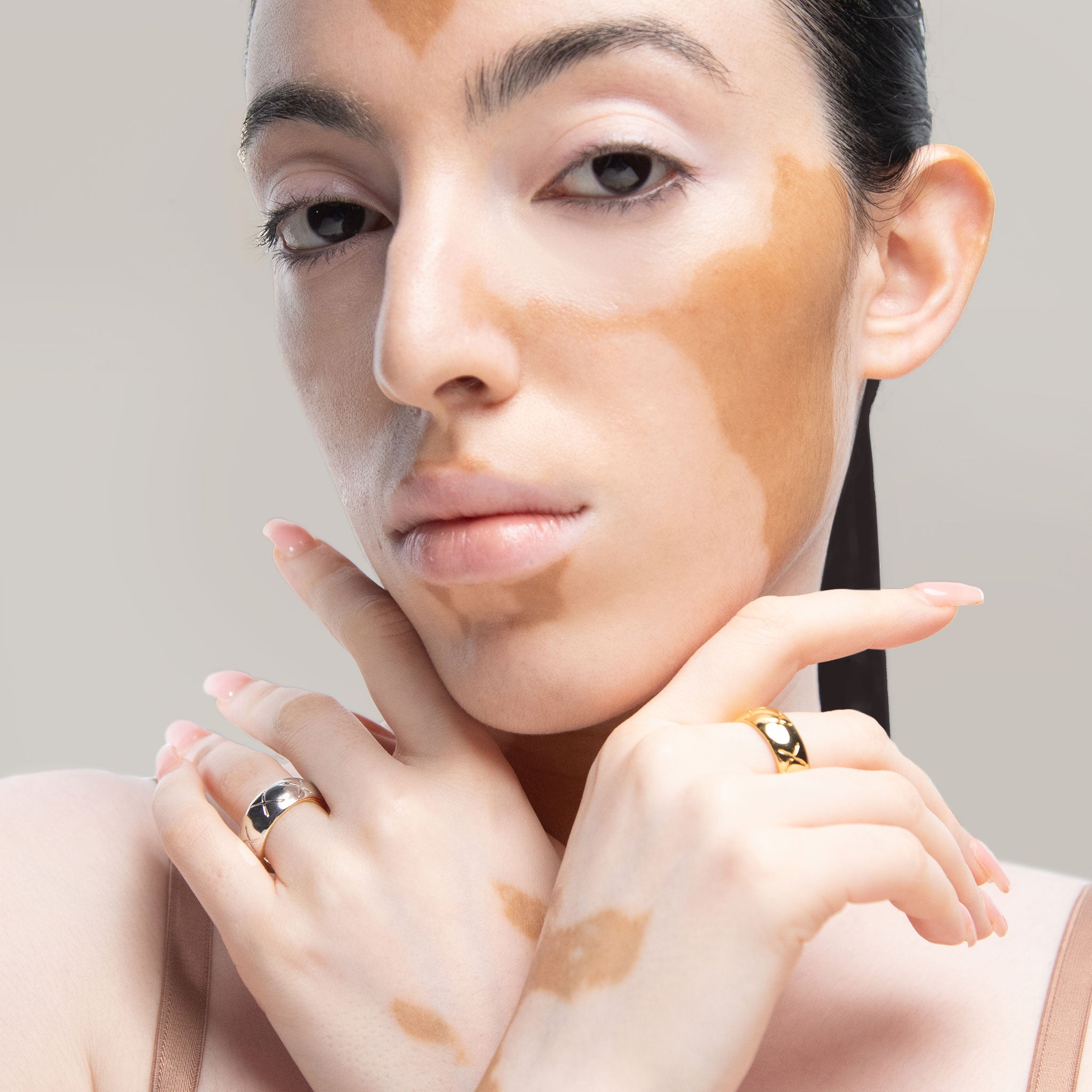 X-ray Band Ring in Silver