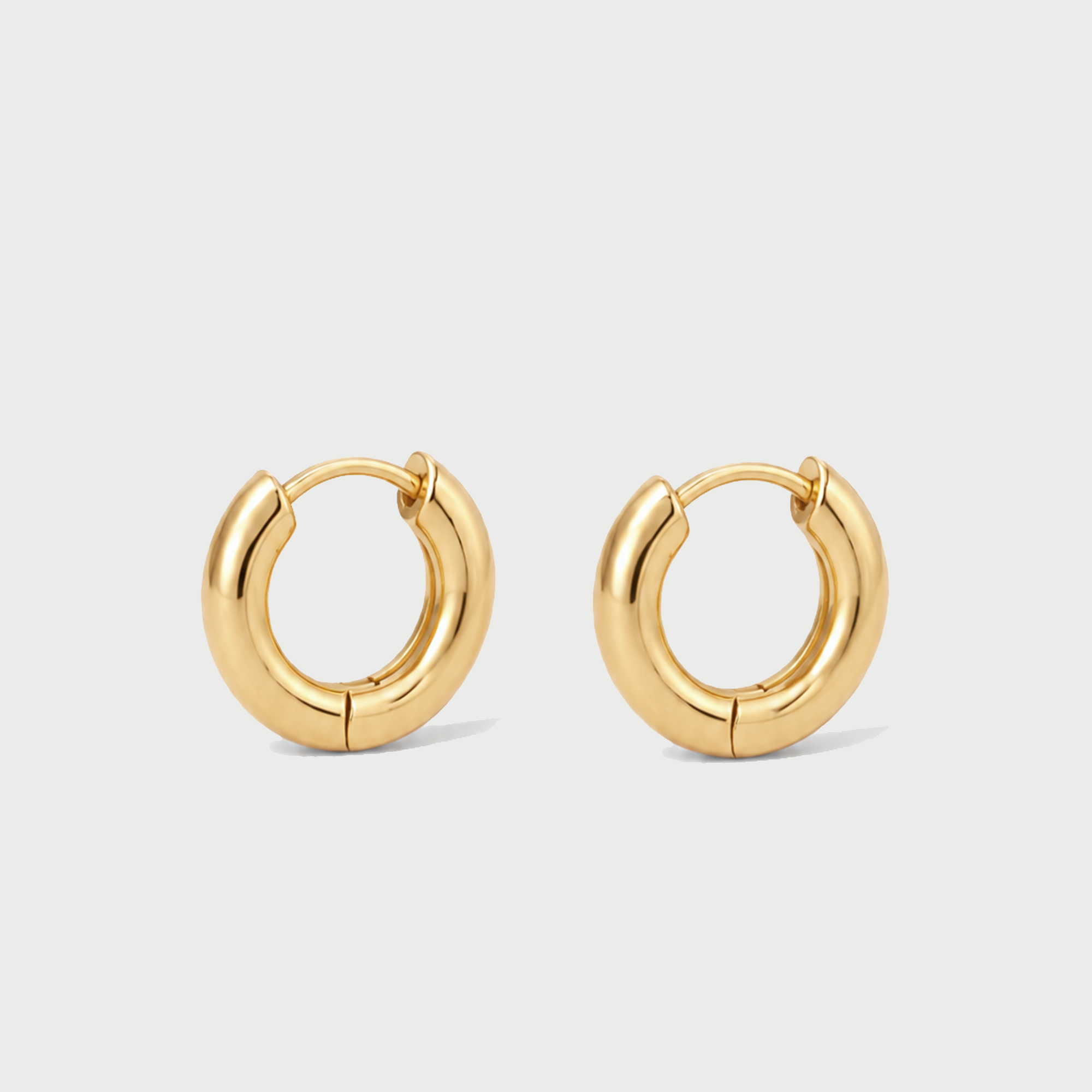 Palo Small Hoop Earrings in Gold