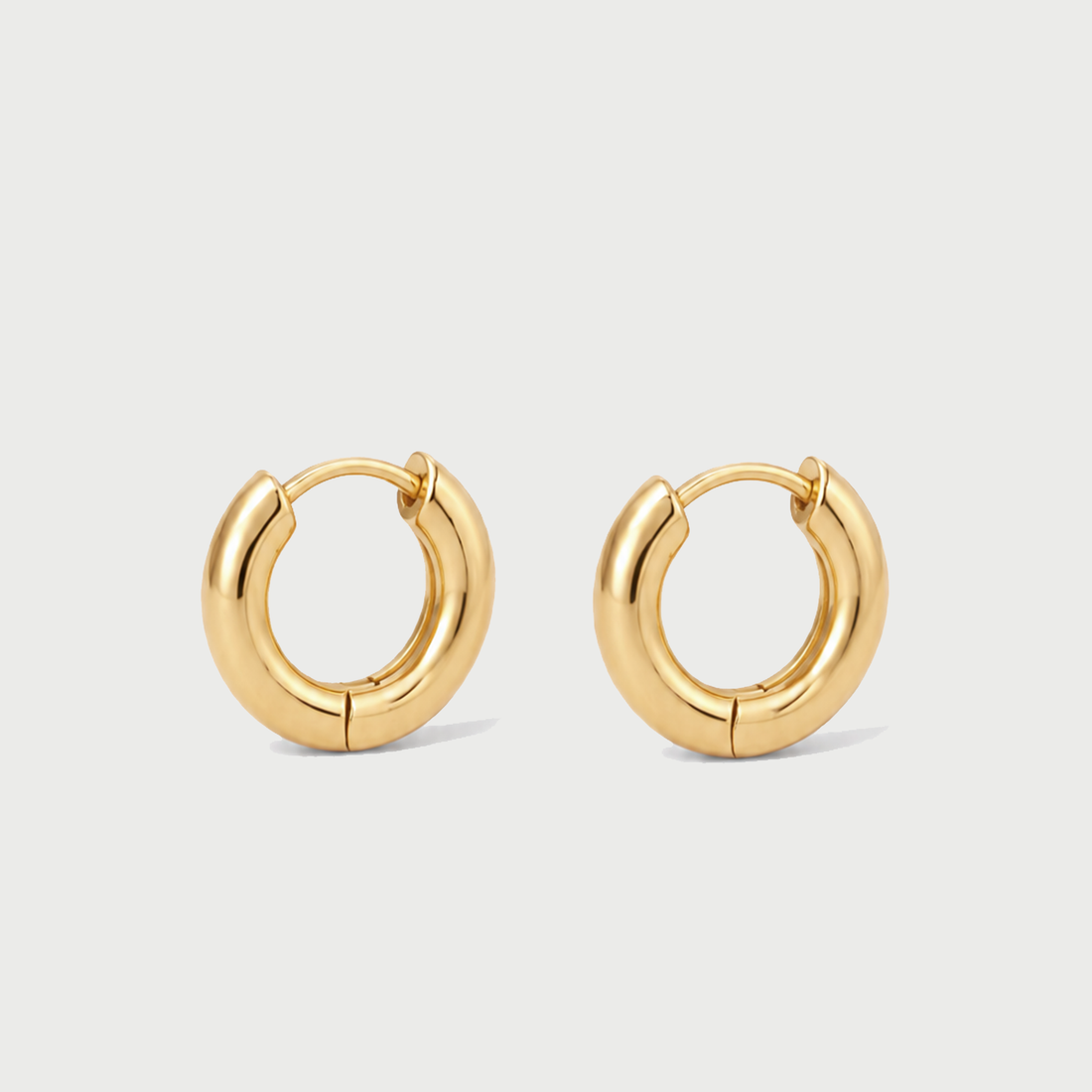 Palo Small Hoop Earrings in Gold